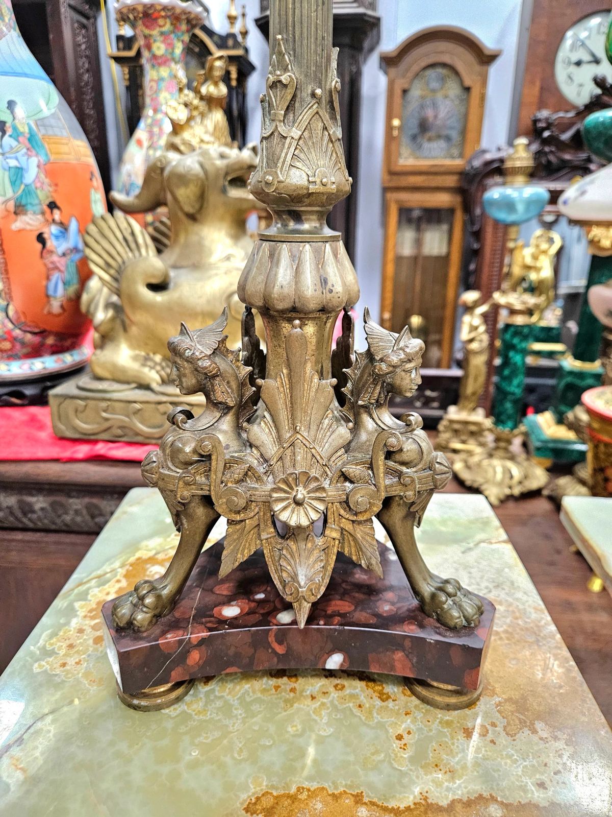 Cặp đèn dầu, cao 91cm – ảnh 6