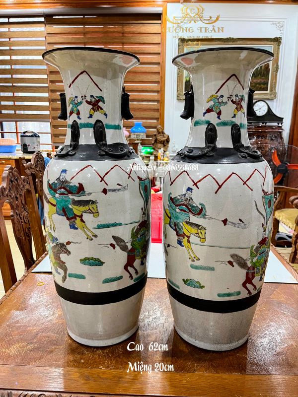 Cặp bình sứ Trung Quốc – ảnh 1