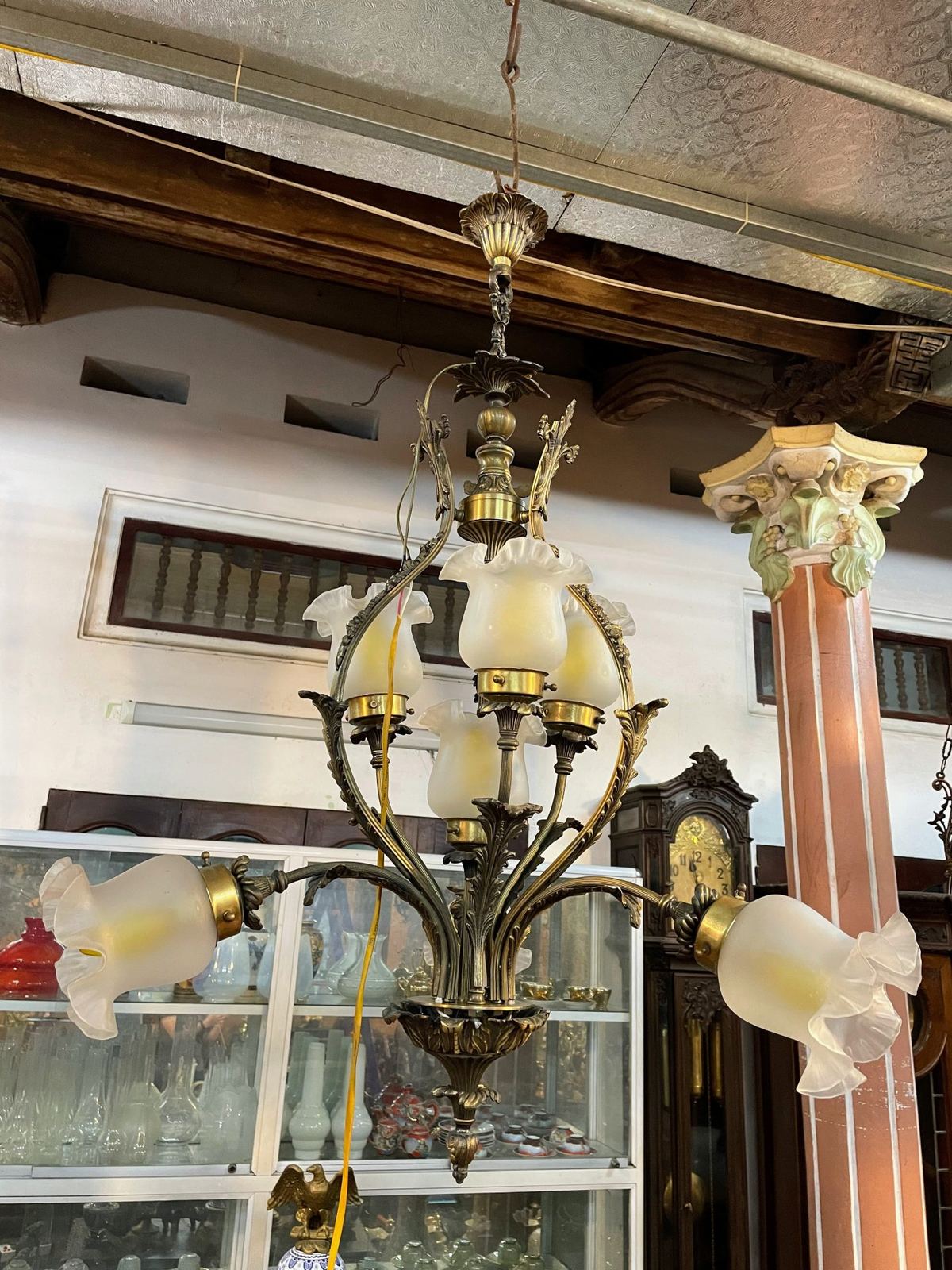 Đèn chùm Pháp, dài 97cm – ảnh 2