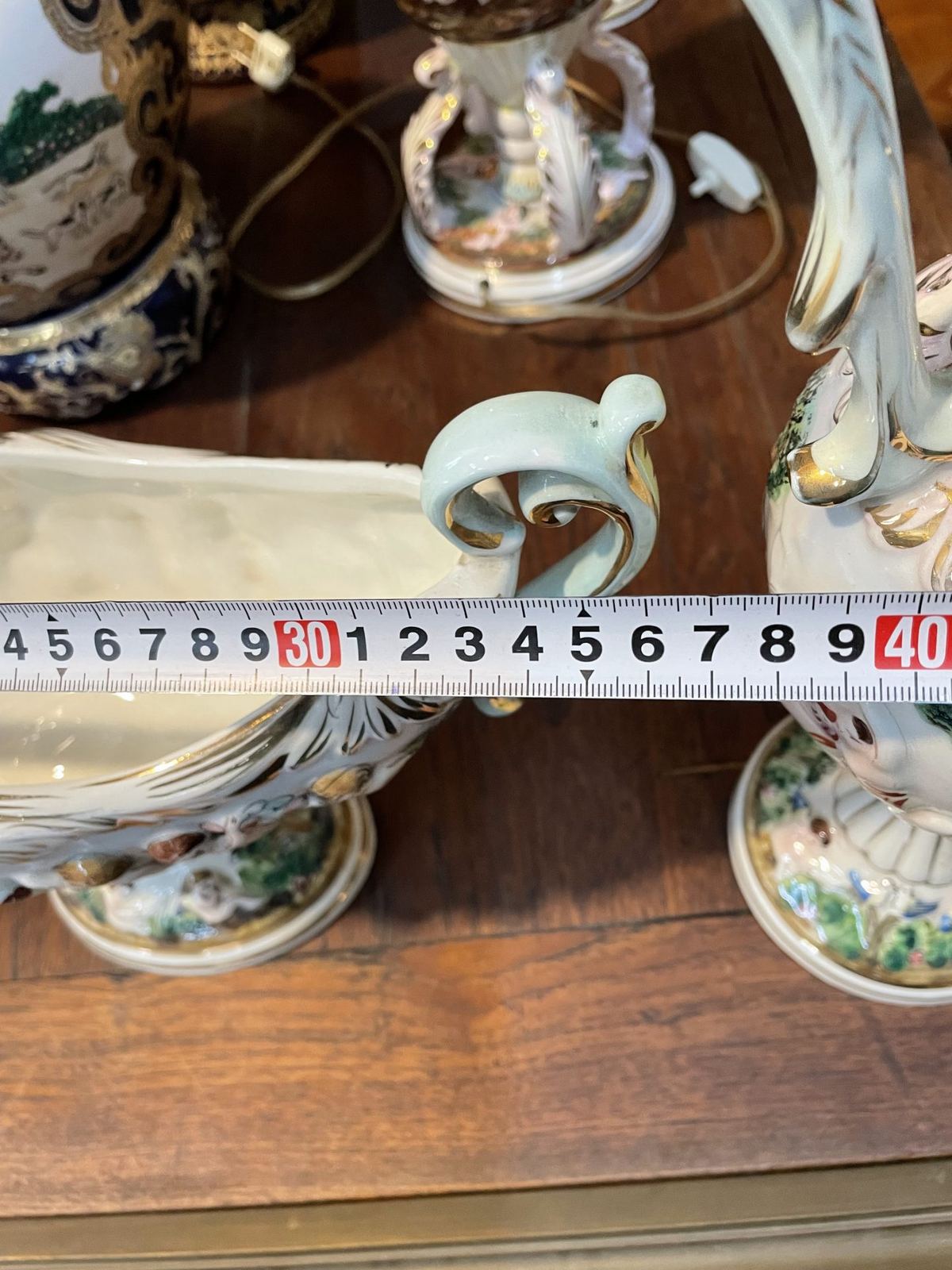 Bộ 3 món sứ Italy, cao 42cm – ảnh 6