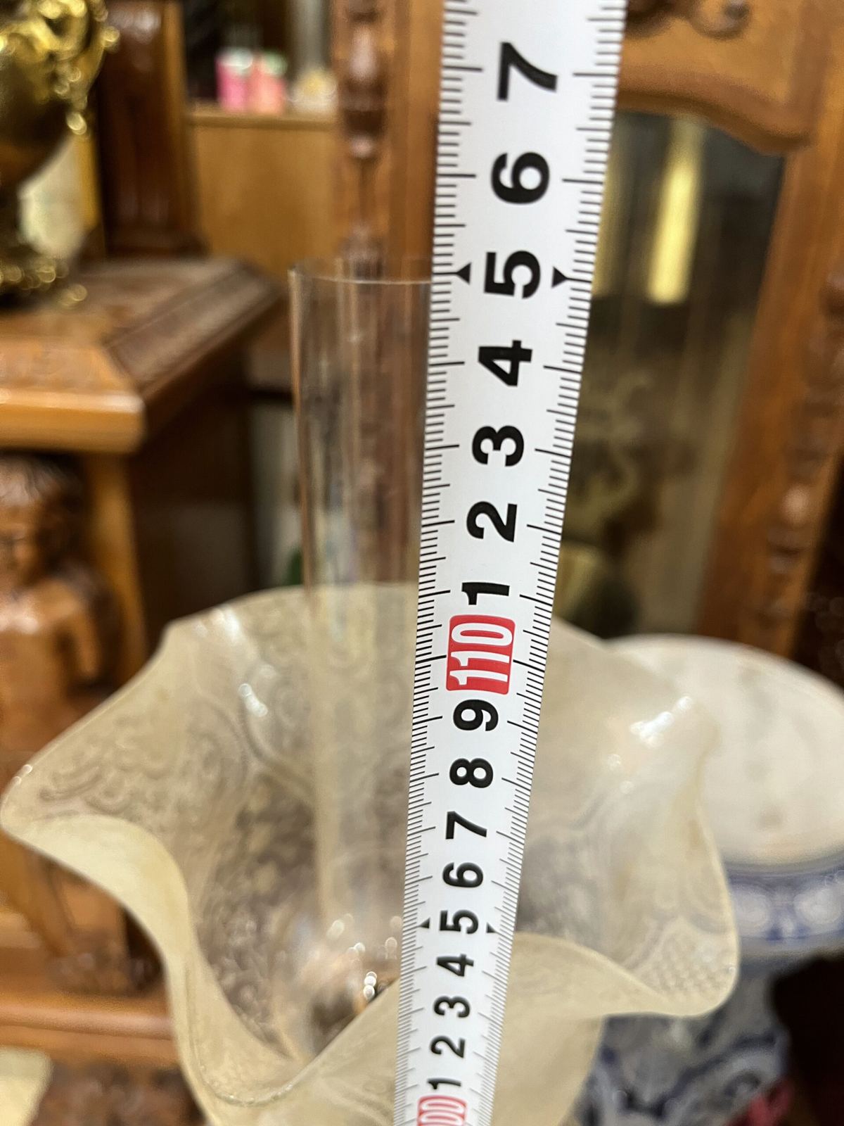 Đèn dầu Pháp, cao 115cm – ảnh 7