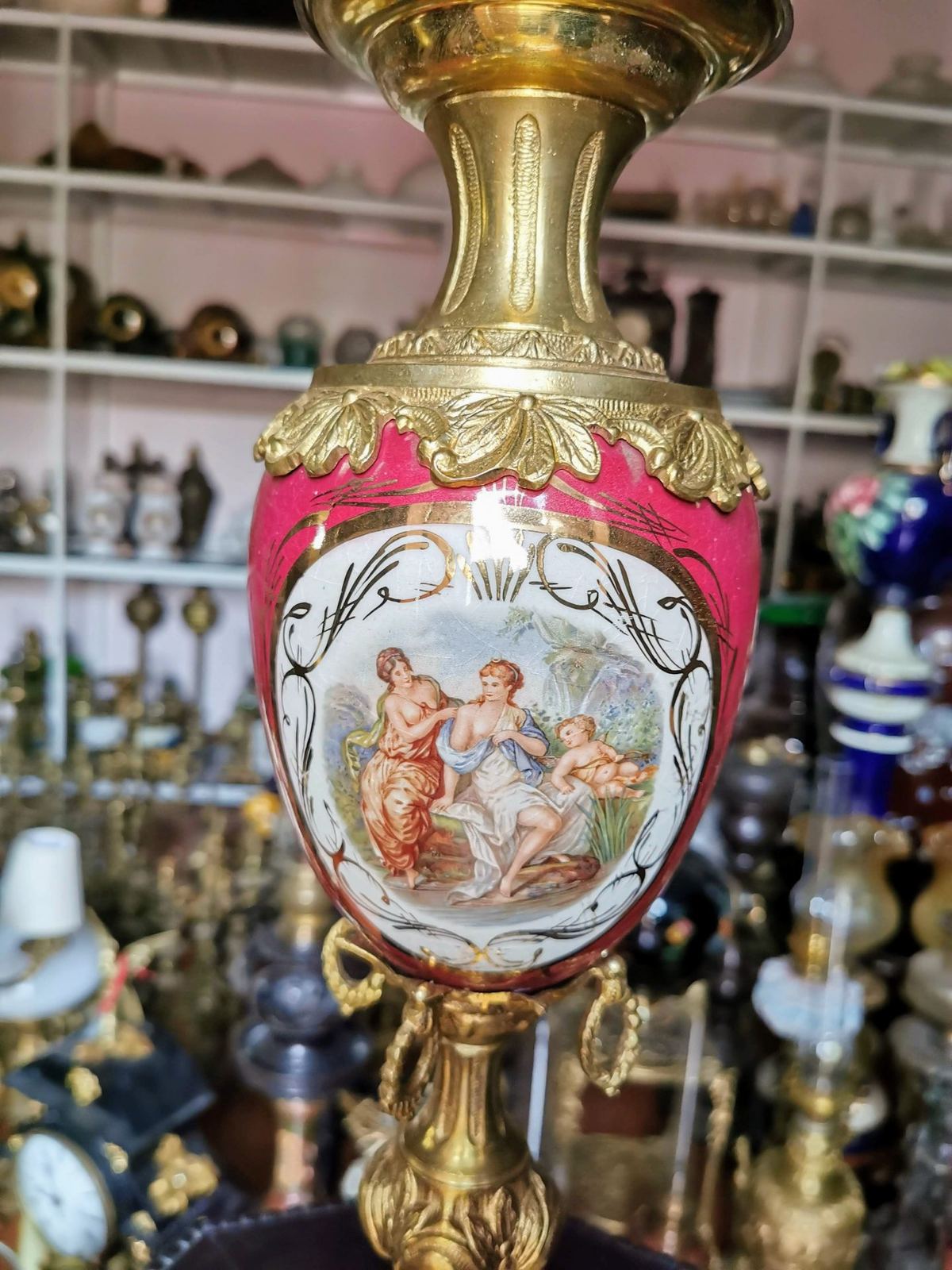 Chân đèn tiffani Pháp – ảnh 5