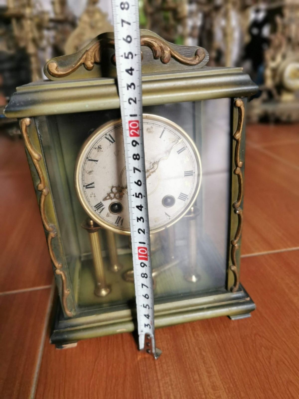 Đồng hồ để bàn Đức, cao 27cm – ảnh 7