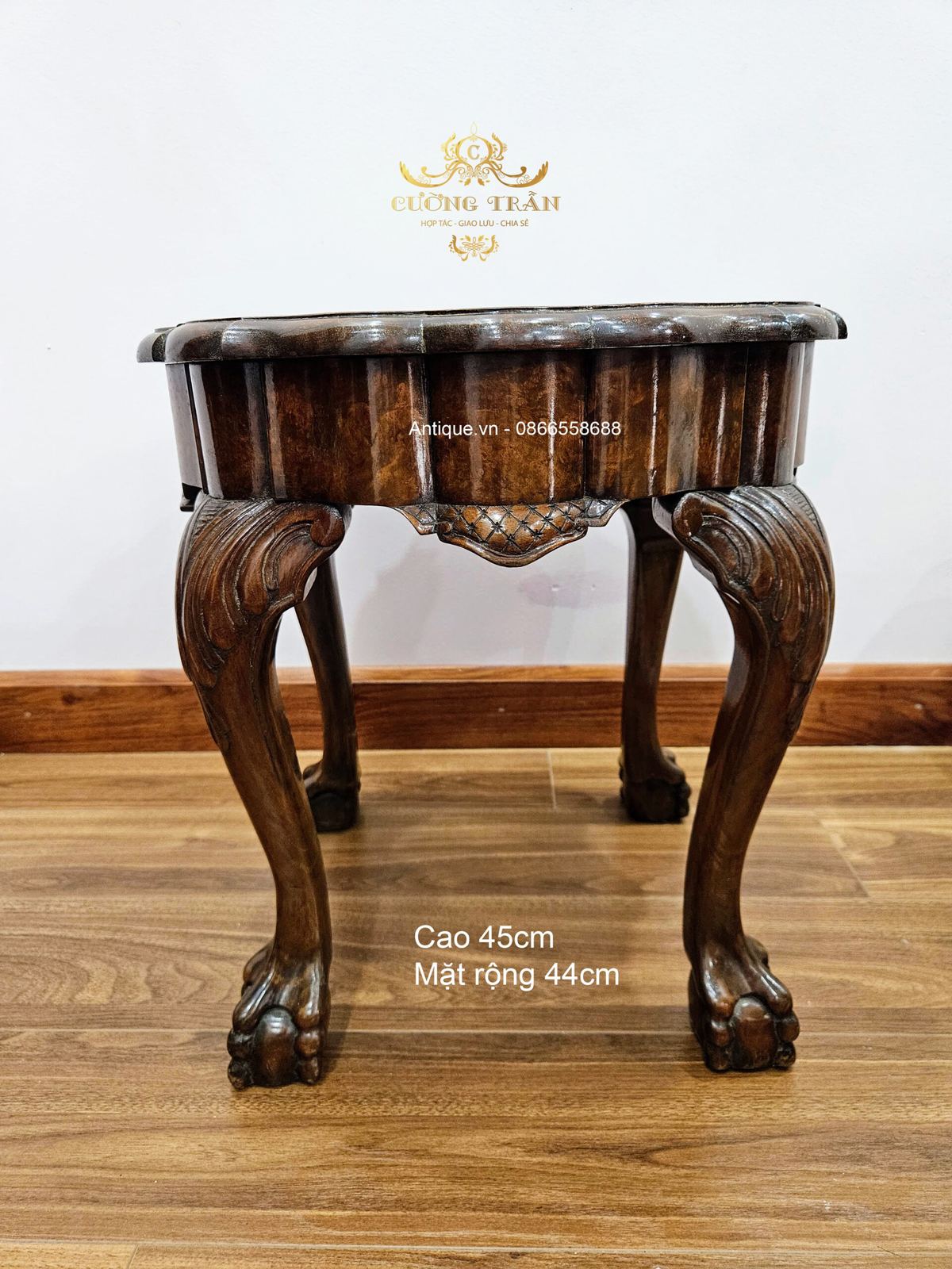 Một chiếc đôn gỗ, cao 45cm – ảnh 1