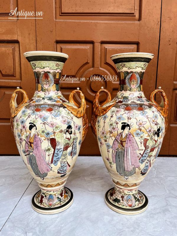 Cặp bình Nhật, cao 47cm – ảnh 1