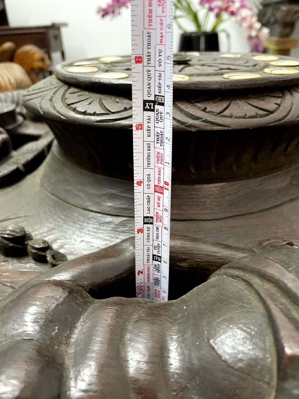 Đồng hồ phù điêu gỗ – ảnh 10