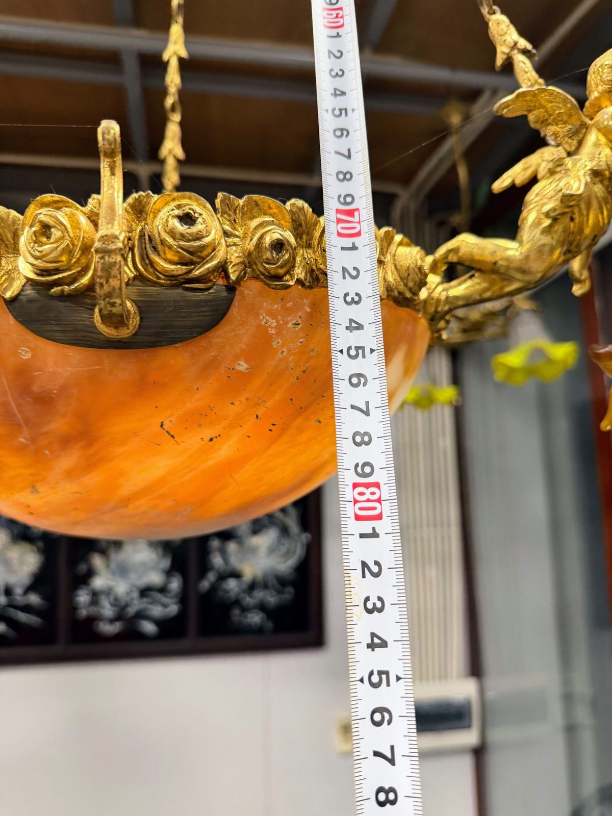 Đèn chao đá, dài 81cm – ảnh 6