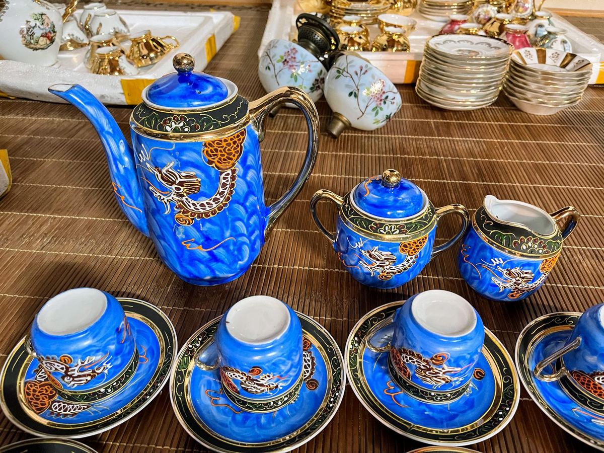 Bộ ấm trà nhật Satsuma – ảnh 2