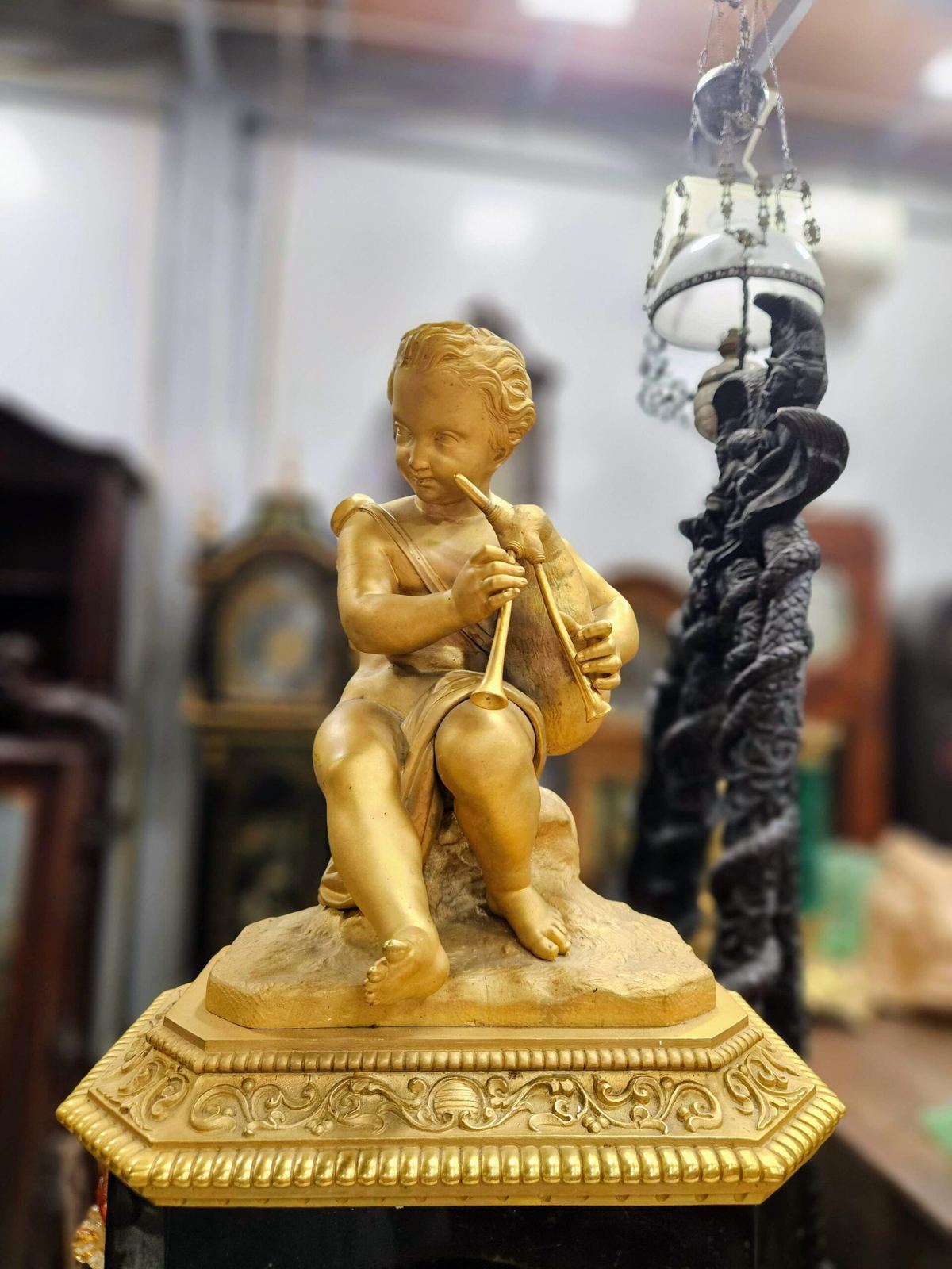 Đồng hồ tượng Pháp, cao 58cm – ảnh 2