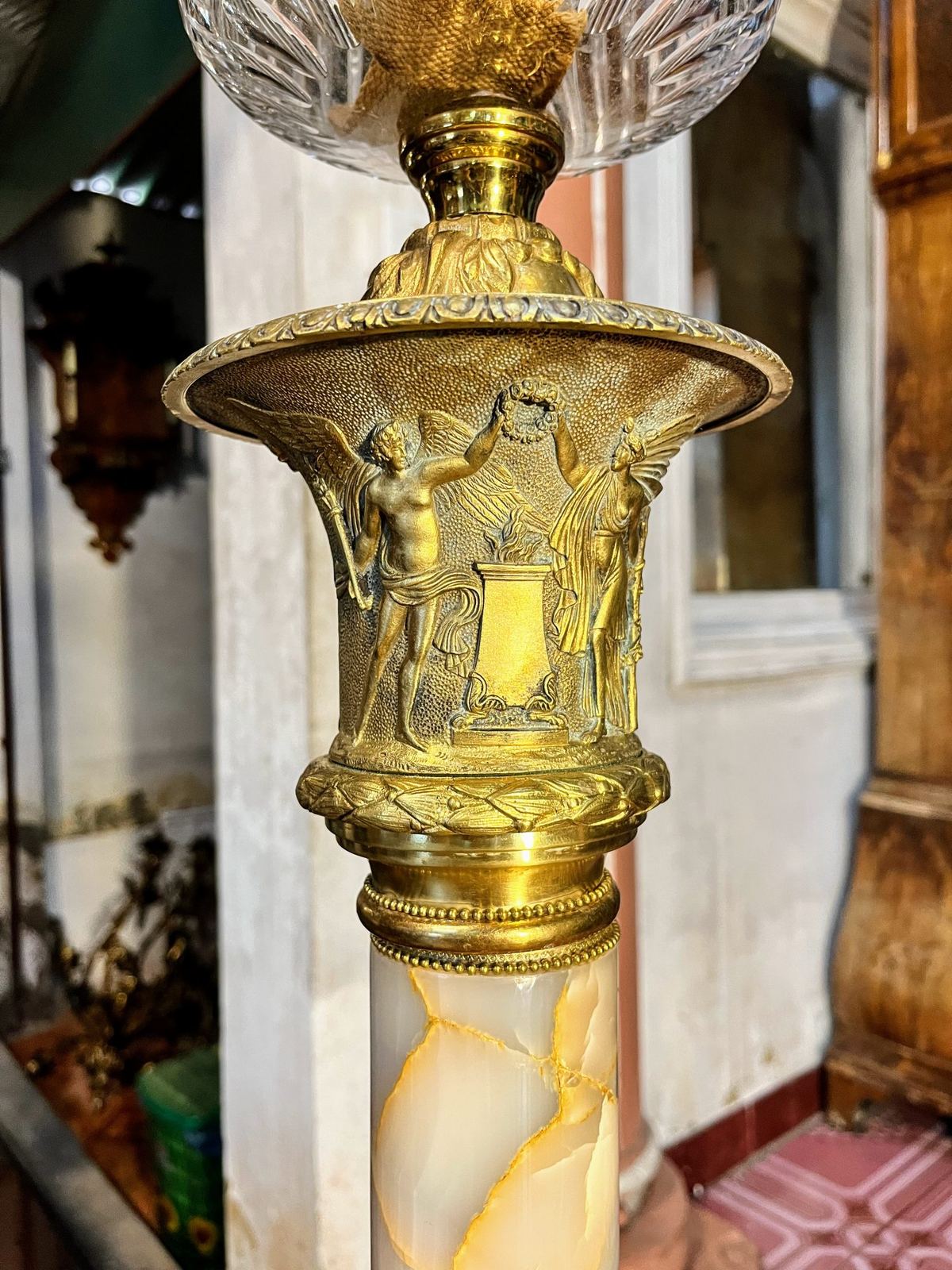 Đèn dầu cây Pháp, cao 162cm – ảnh 4