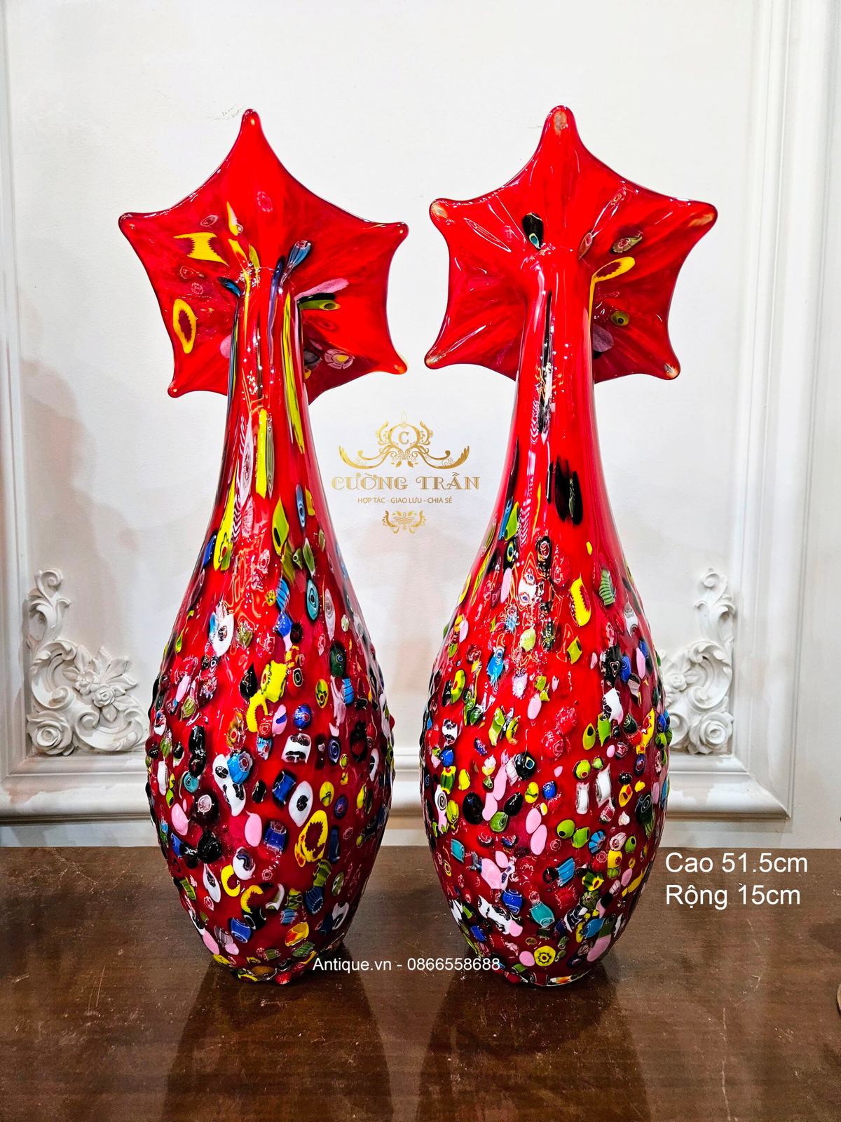 Cặp bình Murano – ảnh 3