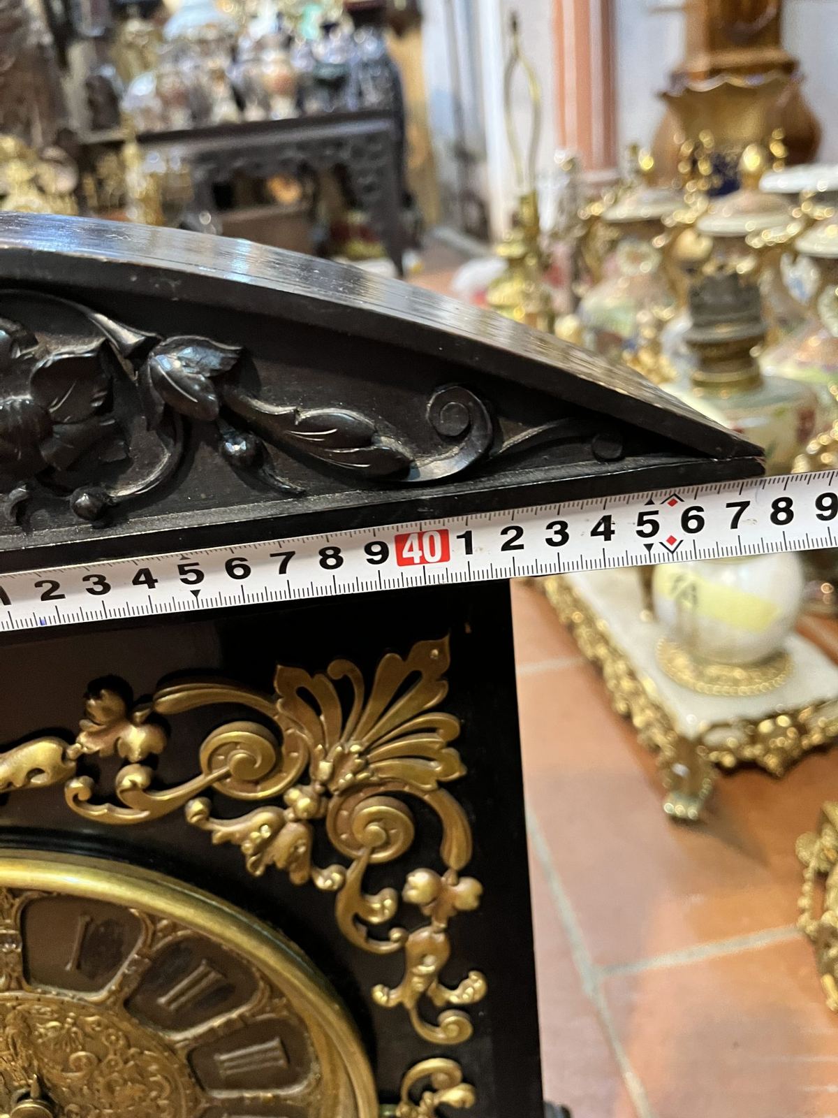 Đồng hồ gỗ cổ – ảnh 5