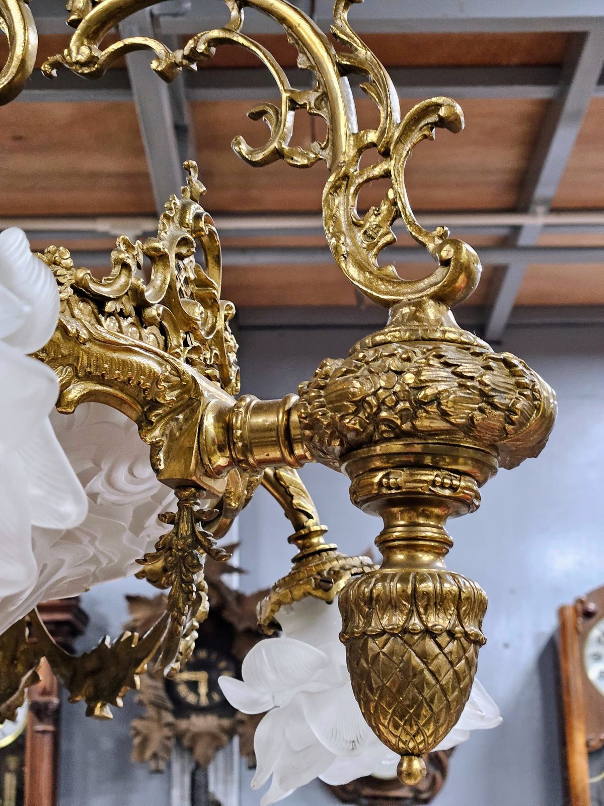 Đèn chùm Pháp, dài 91cm – ảnh 5