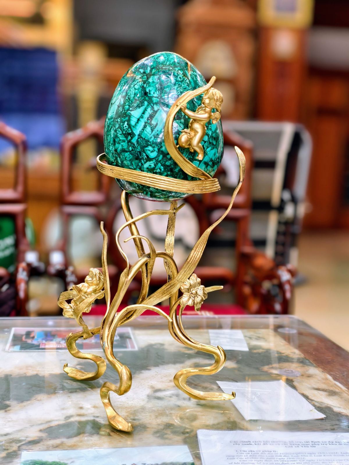 Quả trứng malachite – ảnh 2