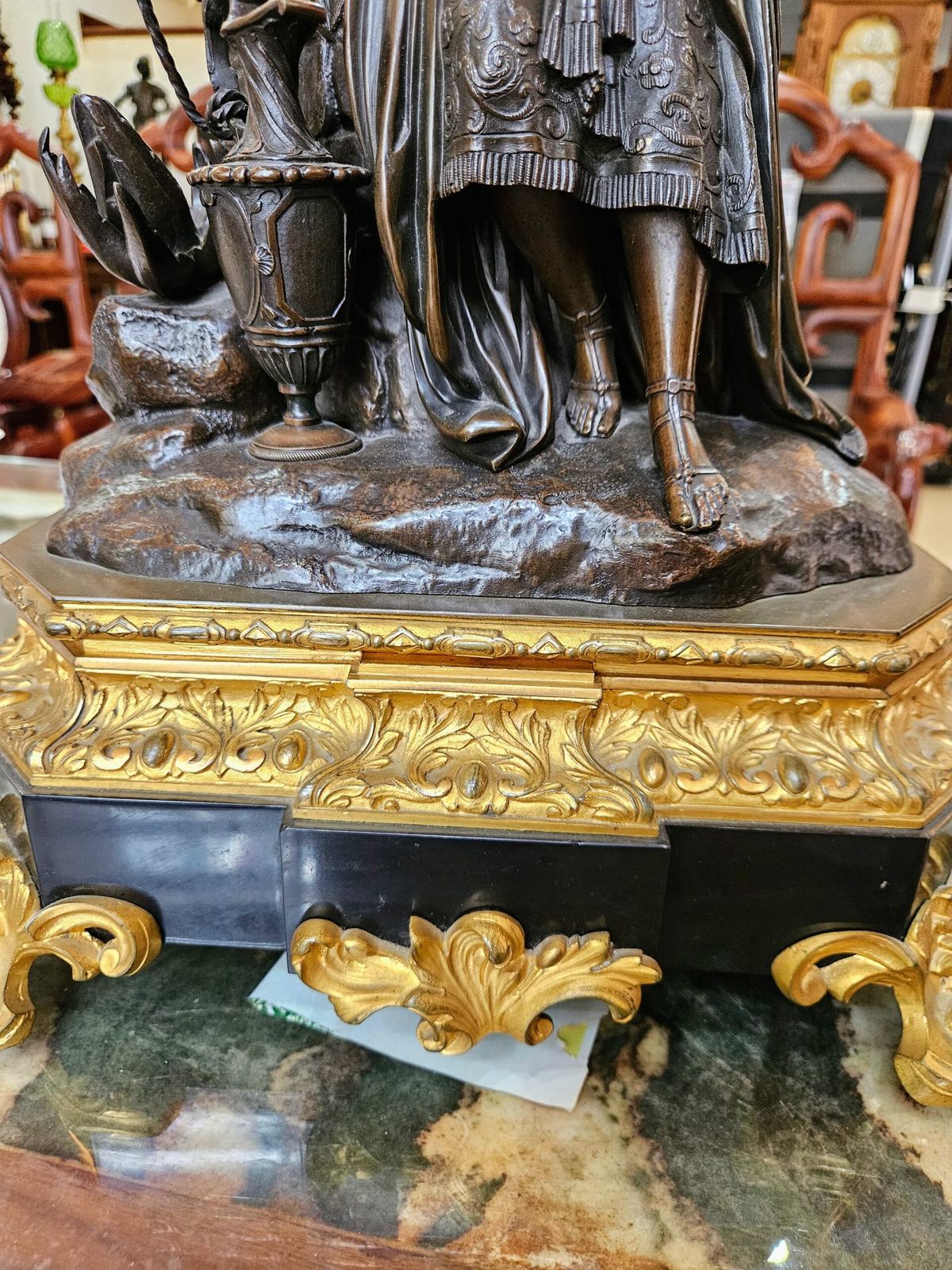 Tượng thiếu nữ Pháp, cao 46cm – ảnh 5