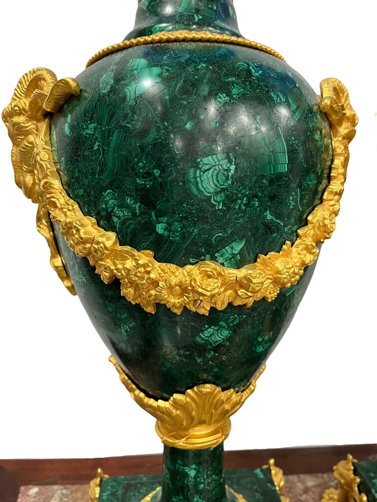 Cặp đèn dầu Malachite – ảnh 4