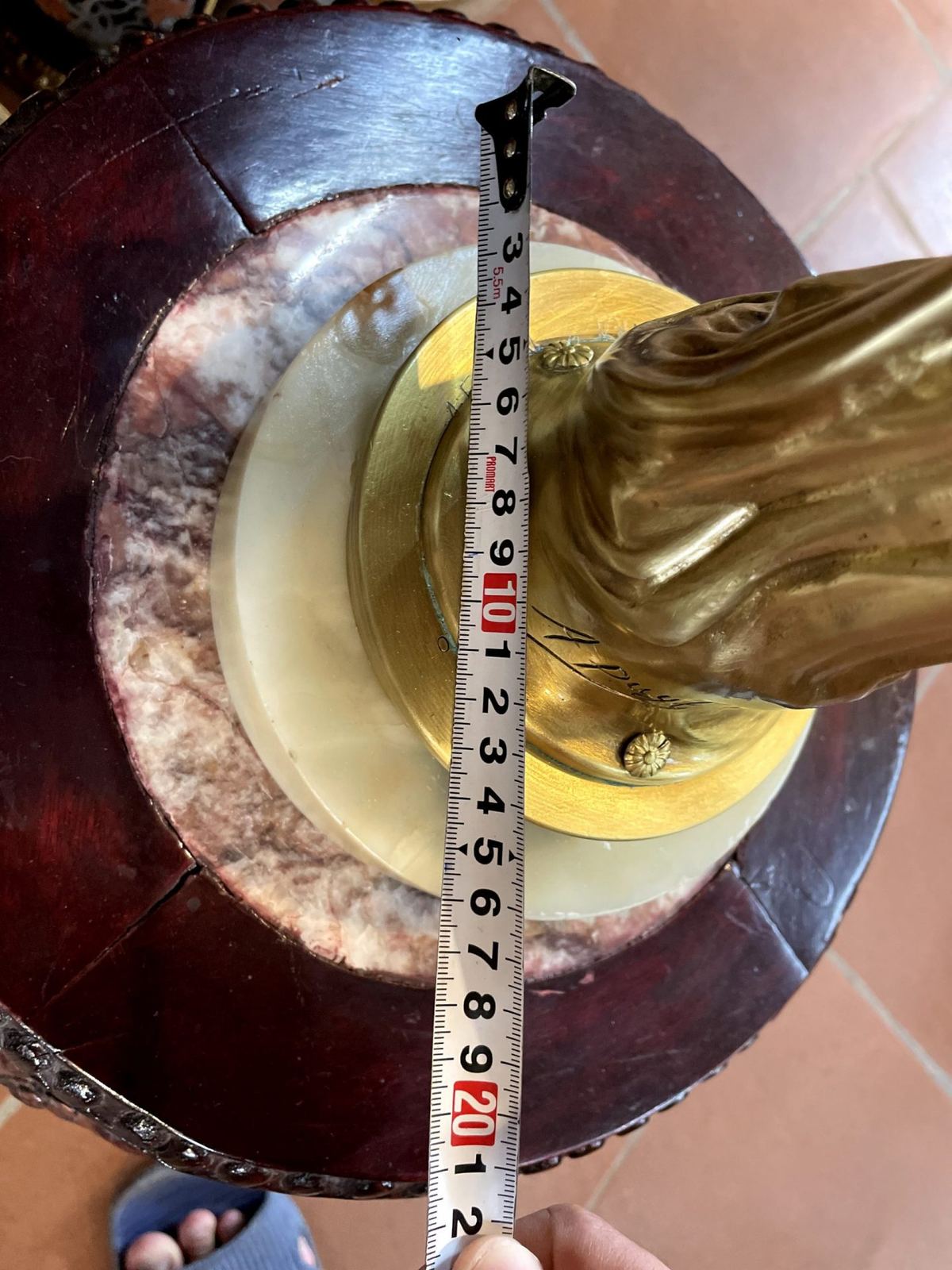 Đèn dầu tượng Pháp – ảnh 9