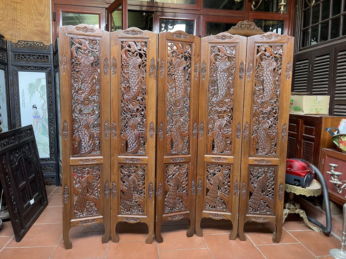Bình phong gỗ – ảnh 1
