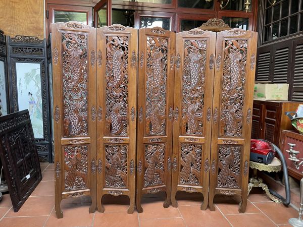 Bình phong gỗ – ảnh 1
