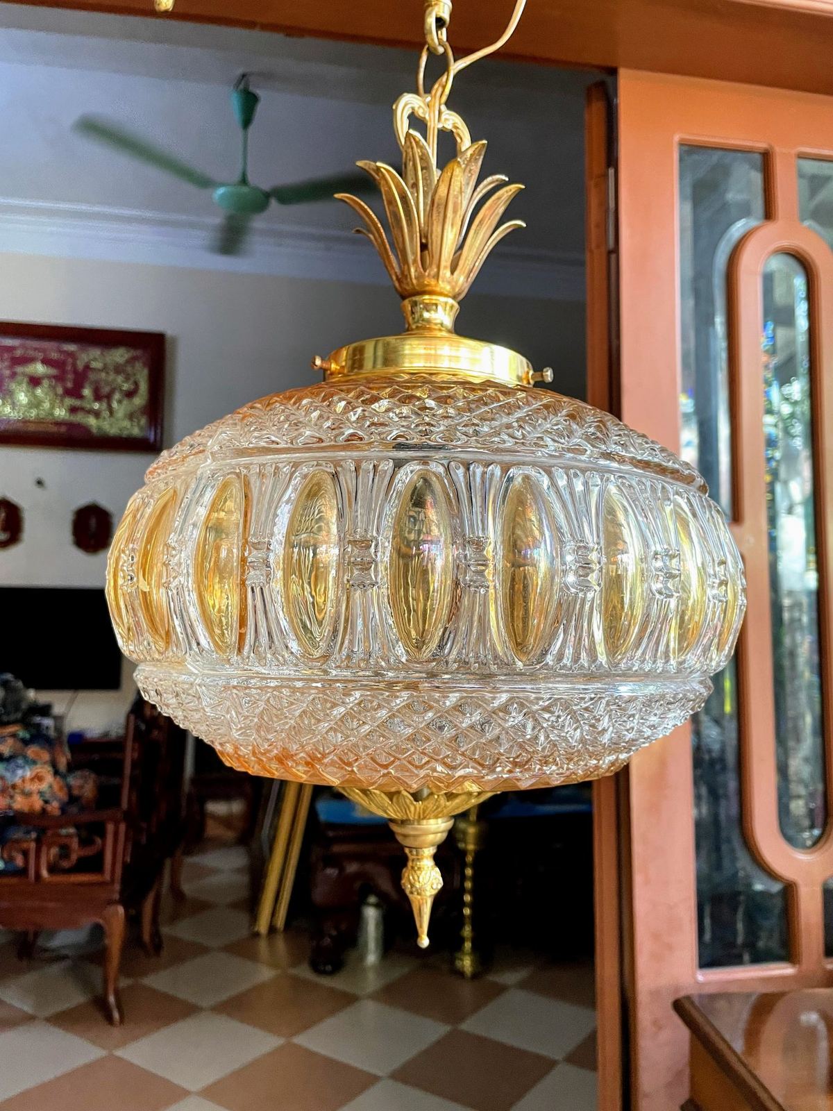 Đèn cây điện Pháp, đường kính 30cm – ảnh 8
