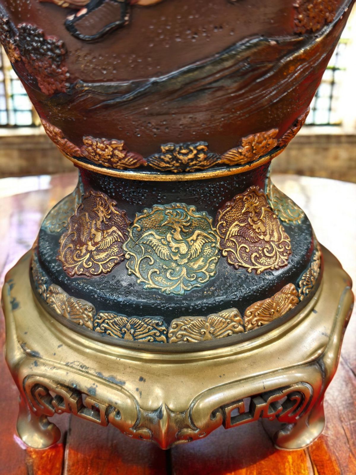 Cặp đèn dầu gốm – ảnh 4