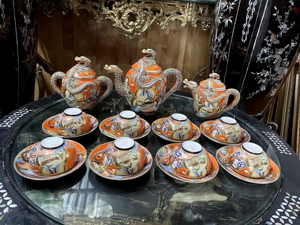 Bộ trà Nhật satsuma – ảnh 1