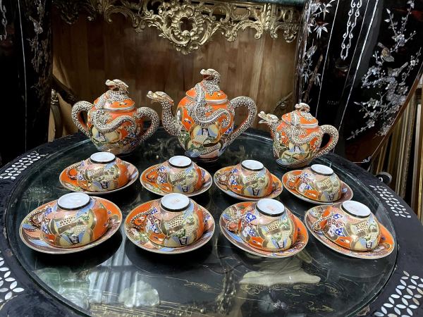 Bộ trà Nhật satsuma – ảnh 1