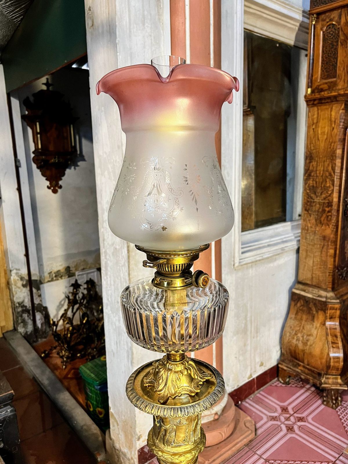 Đèn dầu cây Pháp, cao 162cm – ảnh 2