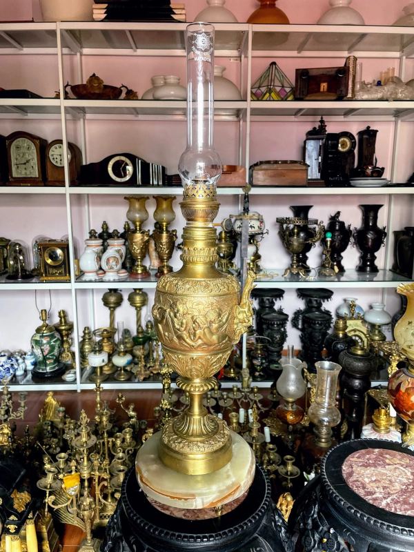 Đèn dầu Pháp, dài 70cm – ảnh 1