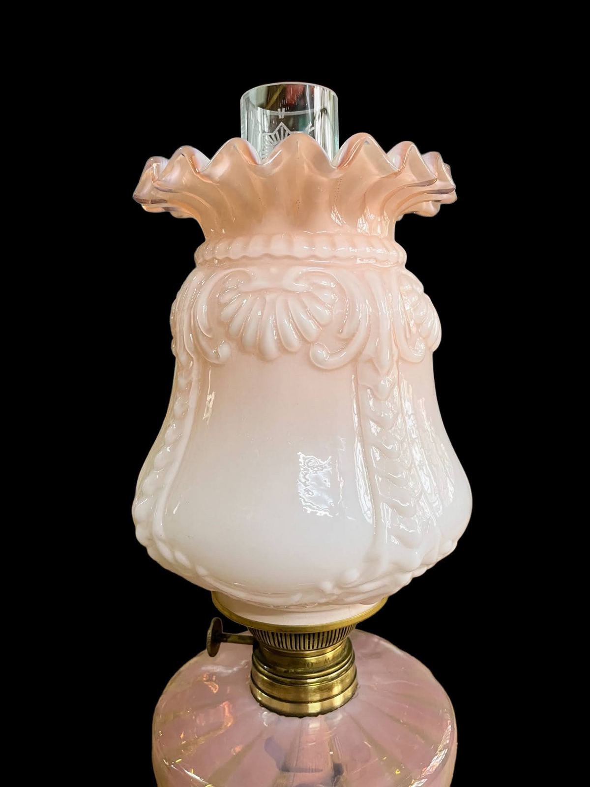 Đèn dầu Pháp, cao 93.5cm – ảnh 3