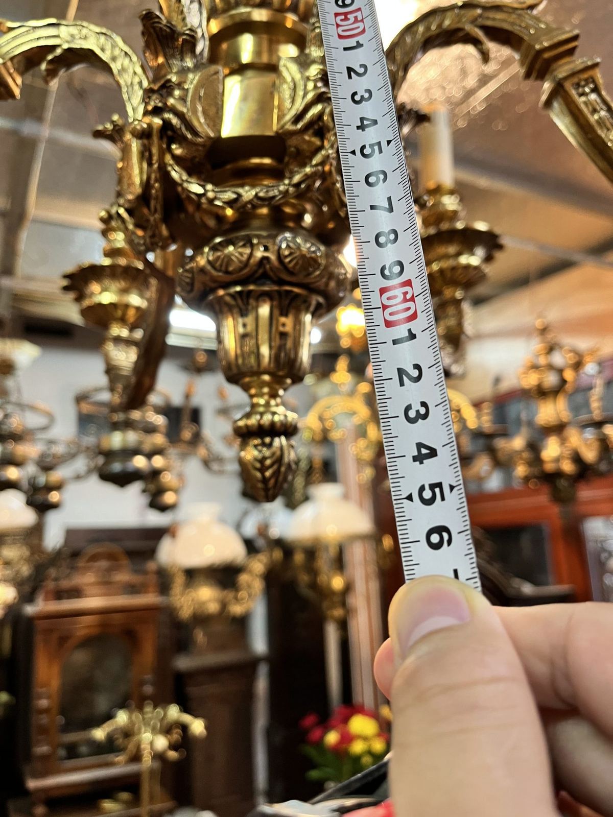 Đèn chùm Pháp, đường kính 75cm – ảnh 6