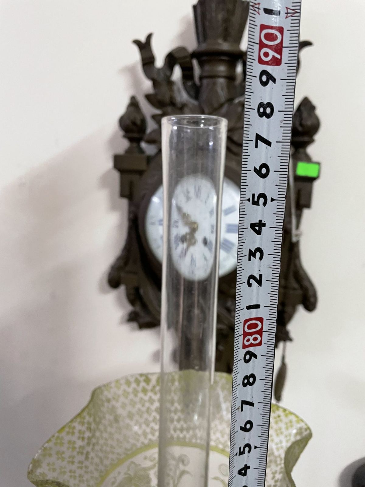 Đèn dầu Pháp, cao 88cm – ảnh 11