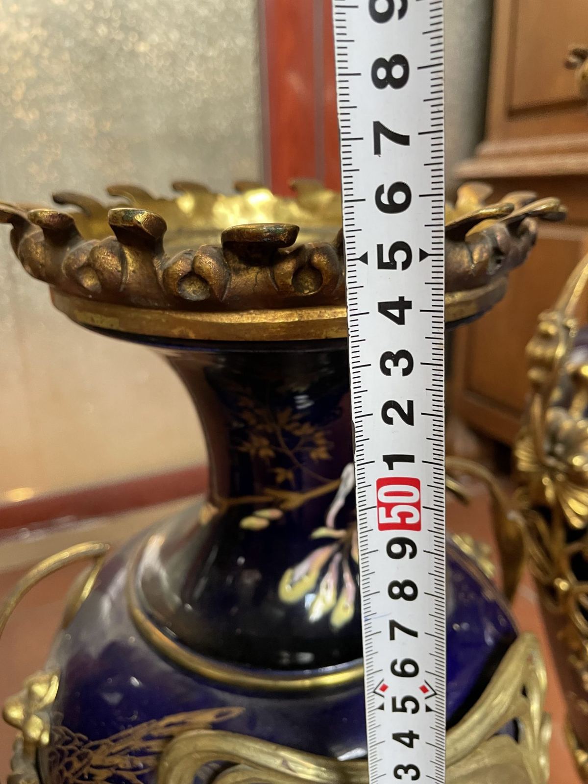 Bộ đồng hồ 3 món Pháp, cao 55.5cm – ảnh 9