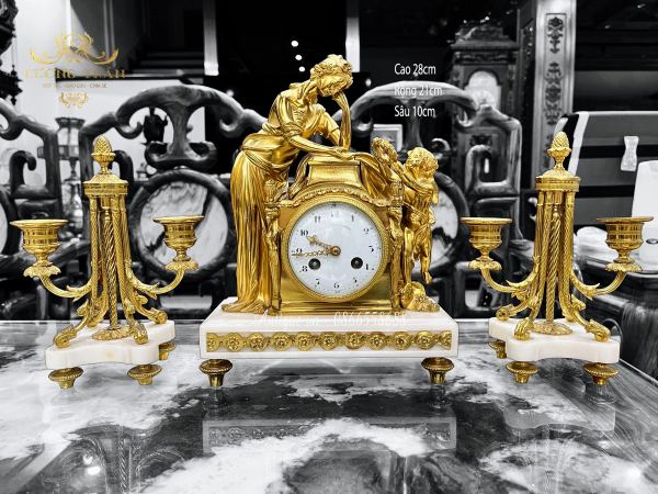 Bộ đồng hồ chân nến nhỏ – ảnh 1