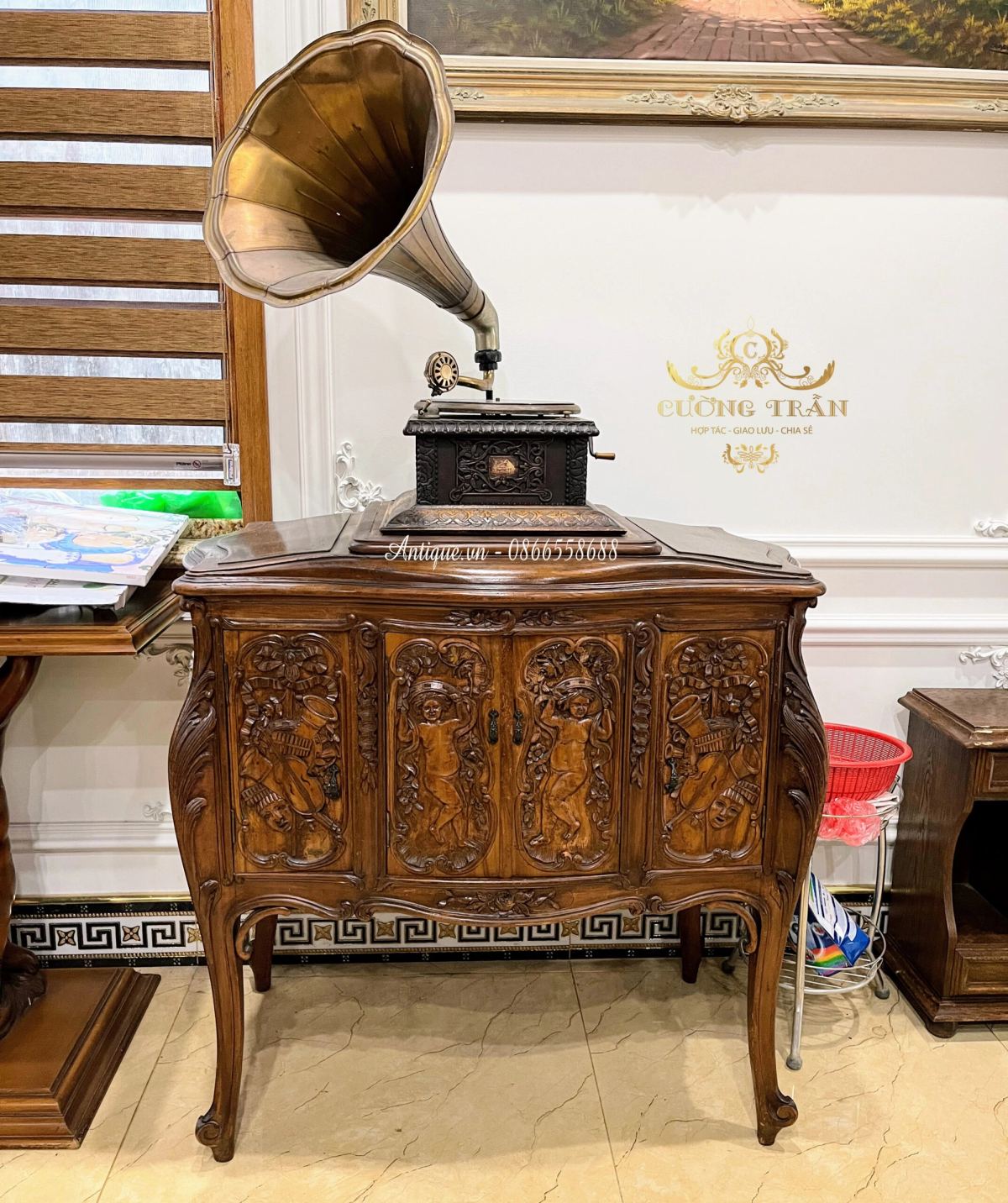 Máy quay đĩa than – ảnh 1