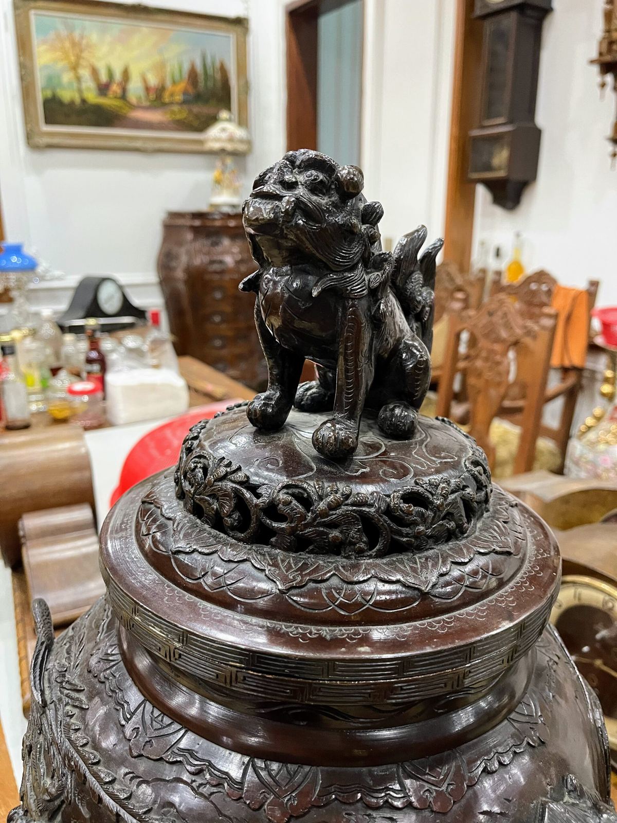Đỉnh đồng xông trầm Nhật Bản – ảnh 4