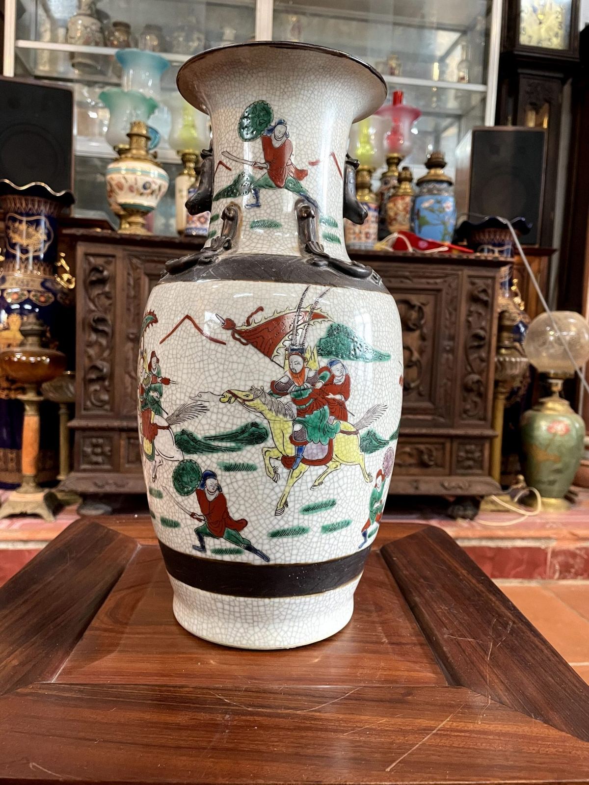 Bình sứ tàu, cao 35cm – ảnh 1