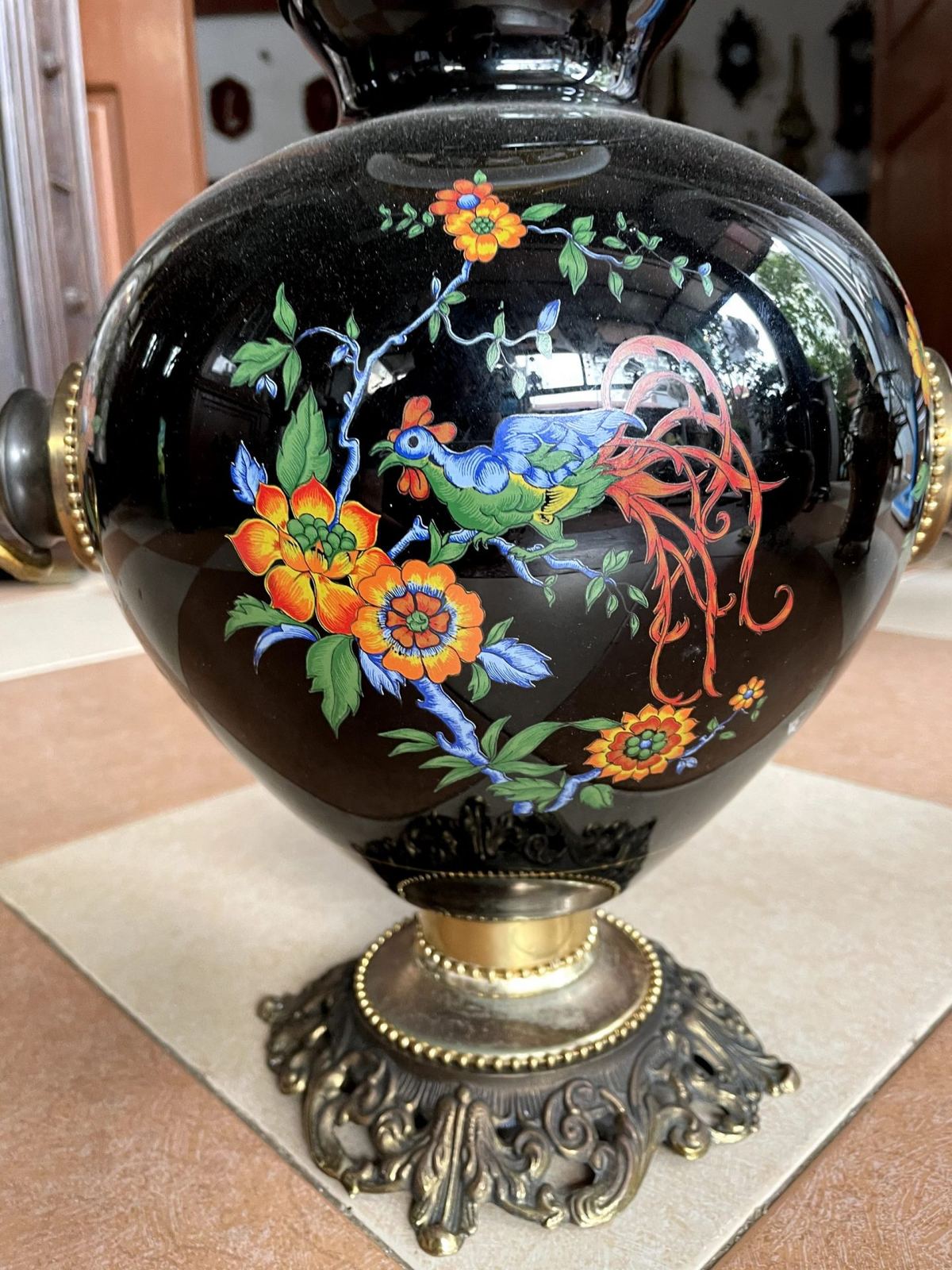 Đèn dầu bâu sứ – ảnh 6