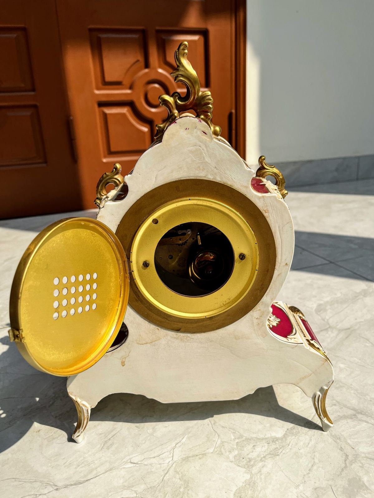 Đồng hồ sứ Đức, rộng 31cm – ảnh 8