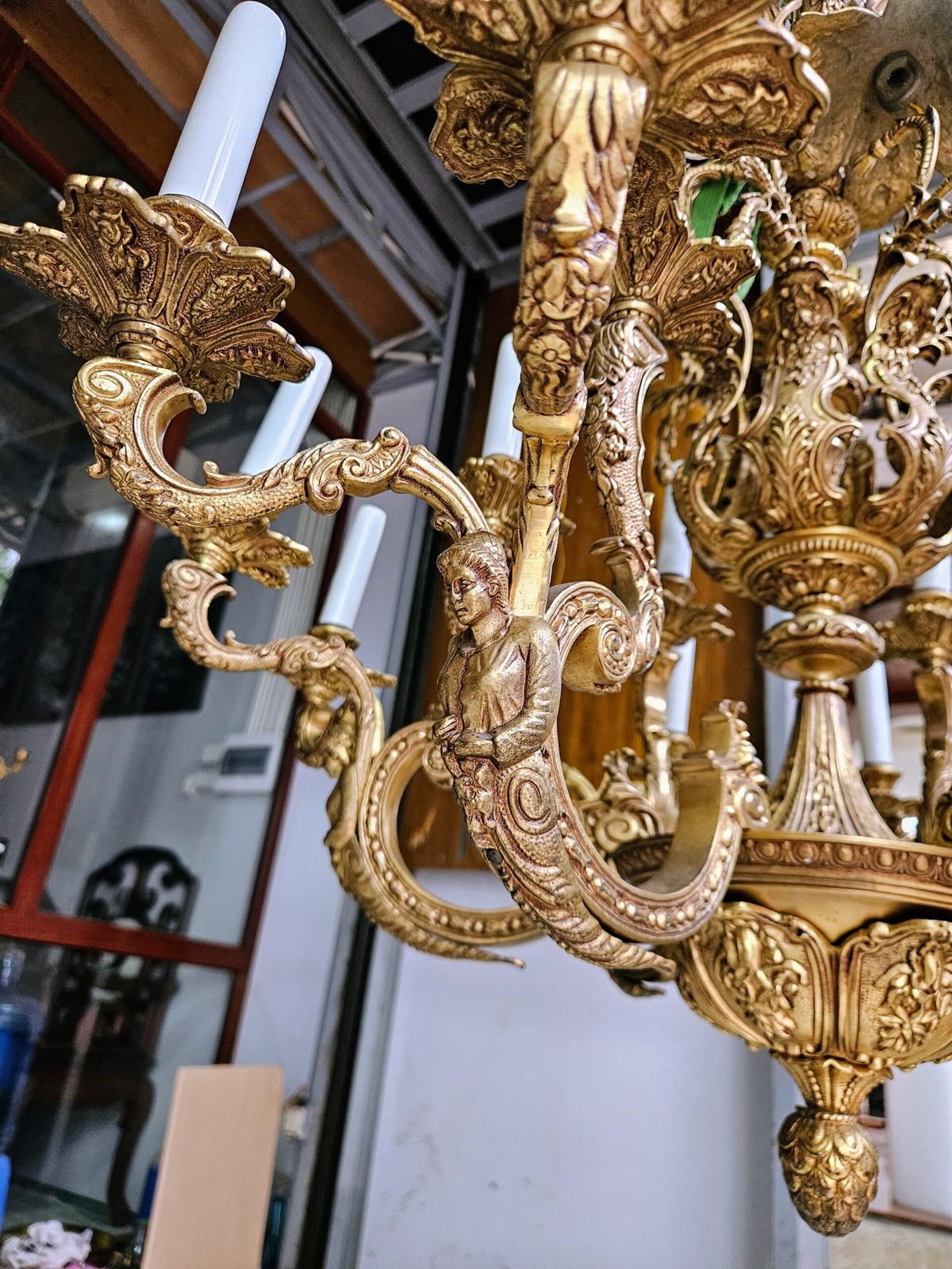 Đèn chùm Pháp, dài 87cm – ảnh 5