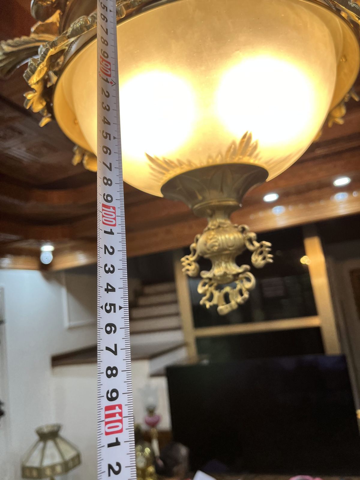Đèn chùm Pháp, dài 106cm – ảnh 6
