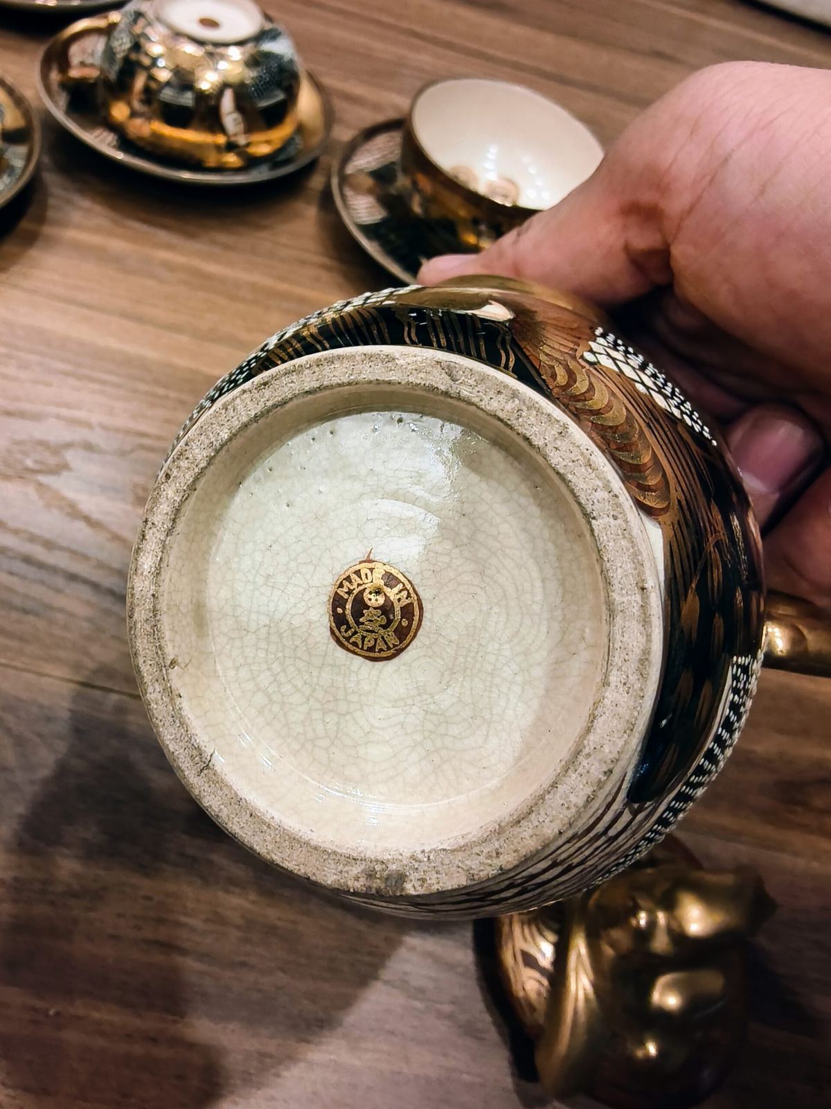 BỘ TRÀ SATSUMA KYOKUZAN – ảnh 16