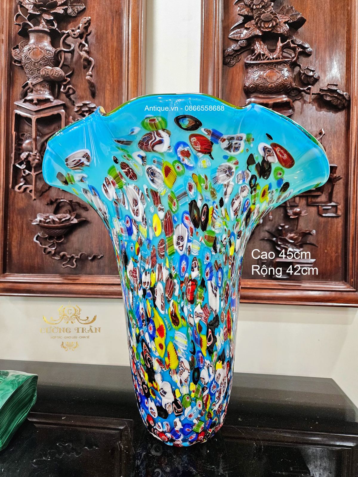 Bình hoa murano – ảnh 1