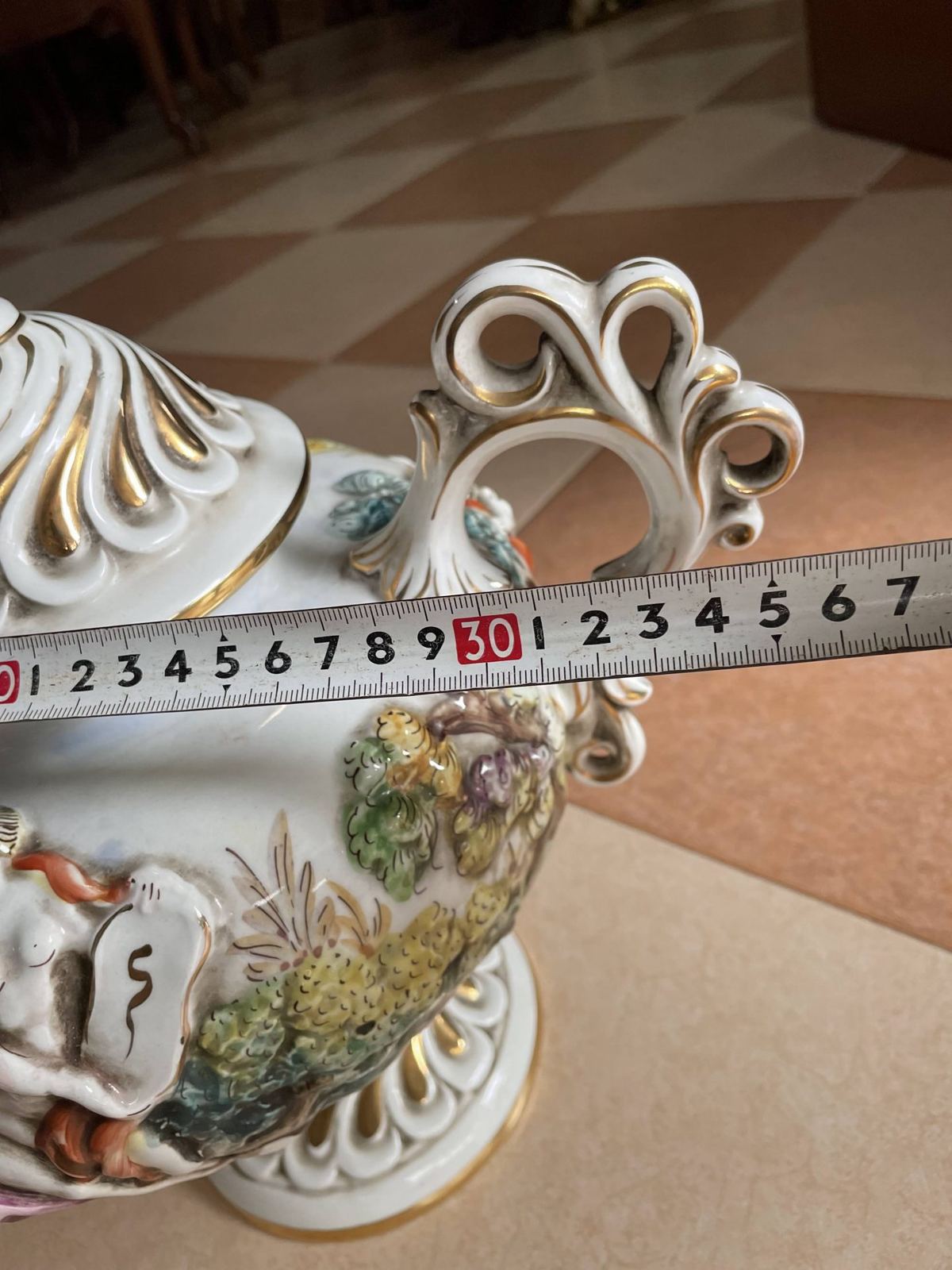 Bình sứ Italy Capodimonte – ảnh 5
