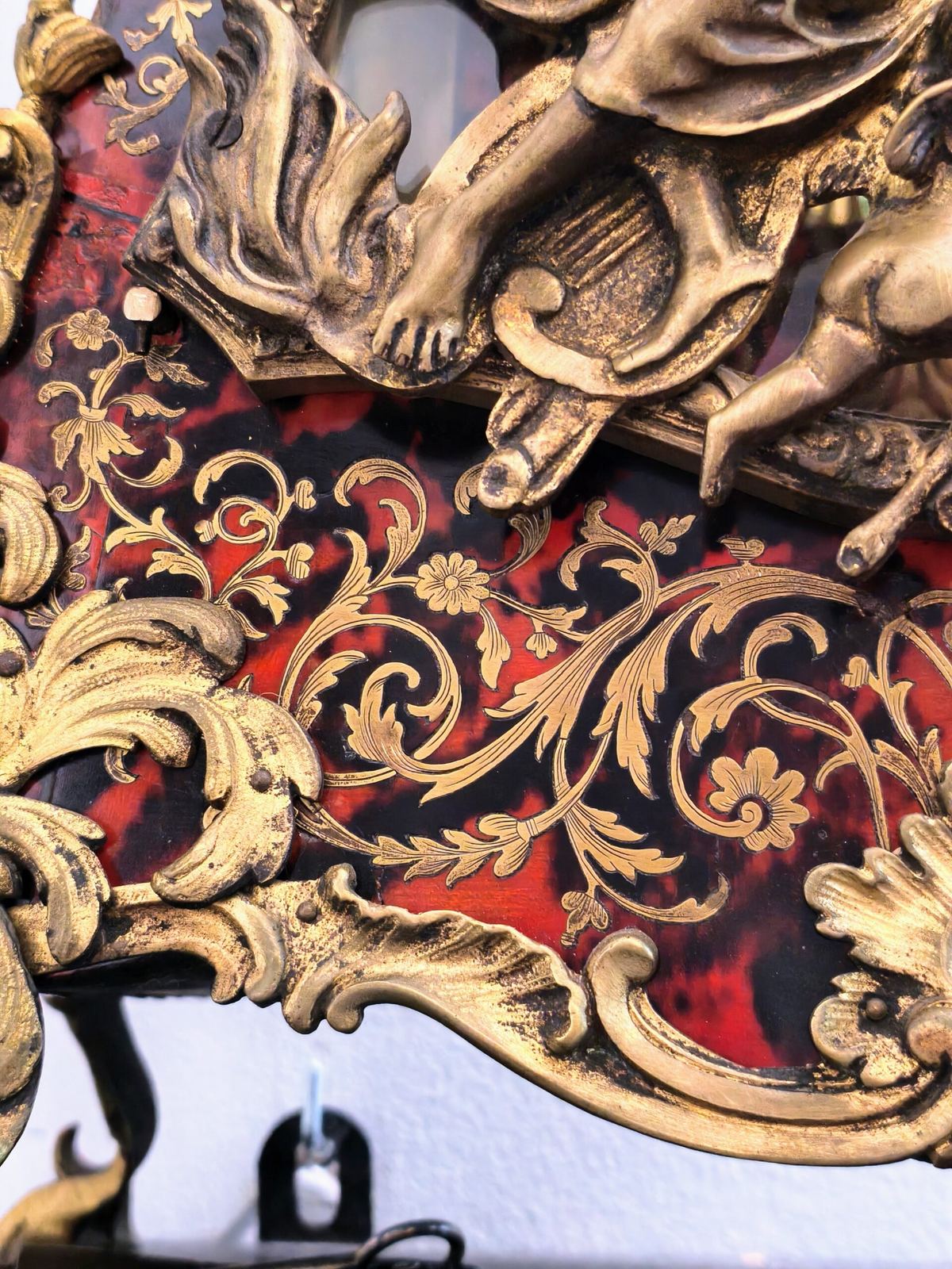 Đồng hồ boulle cổ – ảnh 8