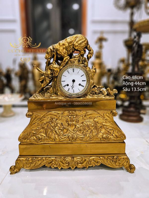 Đồng hồ tượng Pháp, cao 48cm – ảnh 1