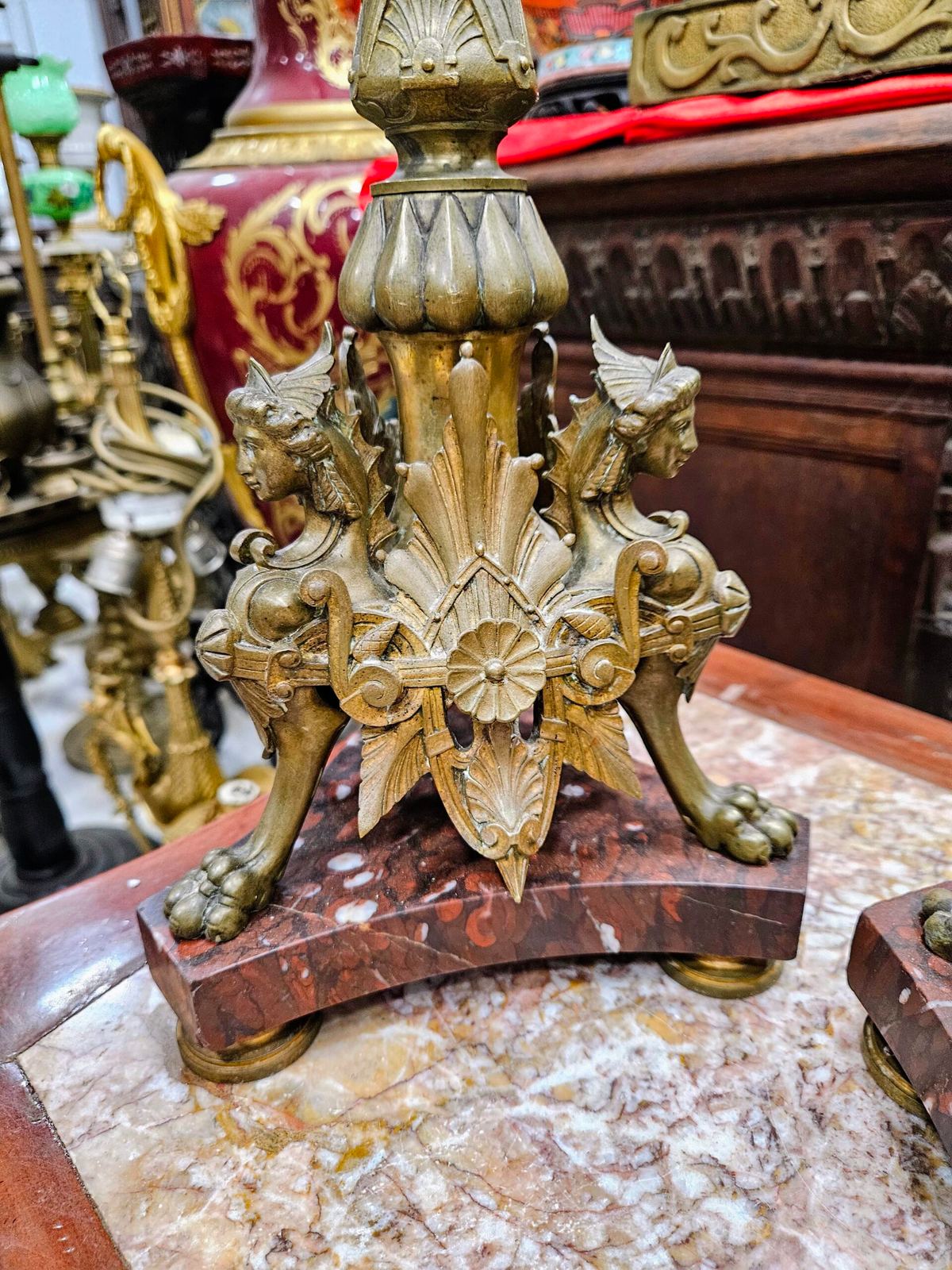 Cặp chân đèn dầu – ảnh 3