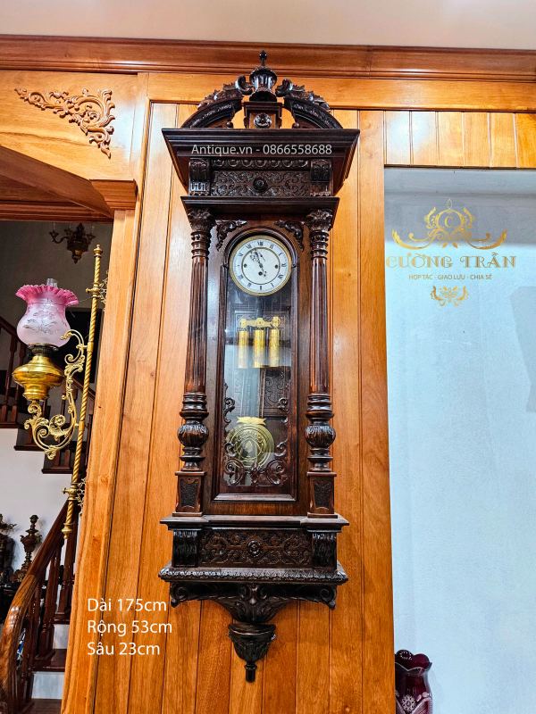 Đồng hồ treo tường GB Đức, dài 175cm – ảnh 1