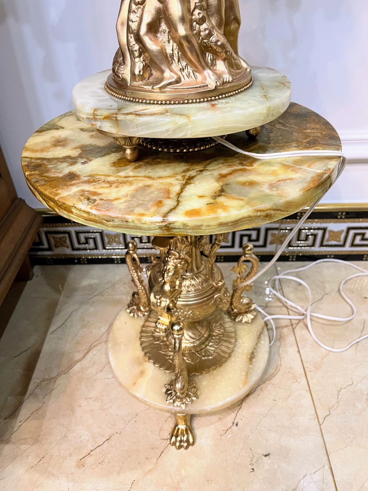 Đèn tiffani Pháp, đường kính 46cm – ảnh 5