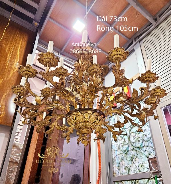 Đèn chùm Pháp, dài 73cm – ảnh 1